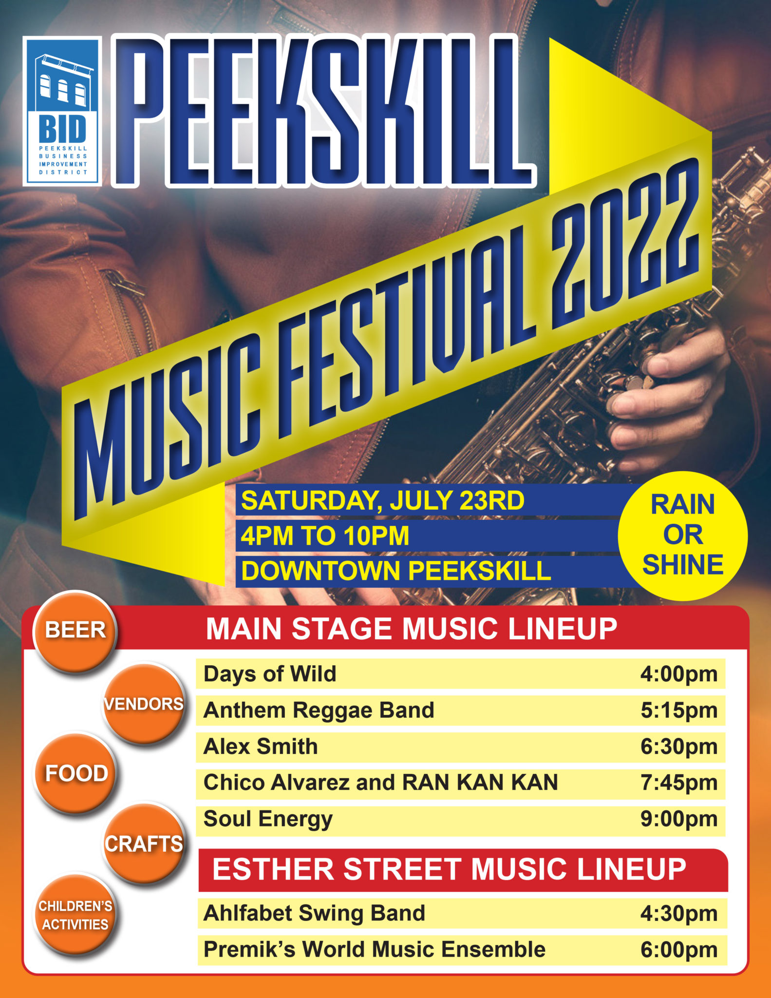 Peekskill Music Festival Discover Peekskill