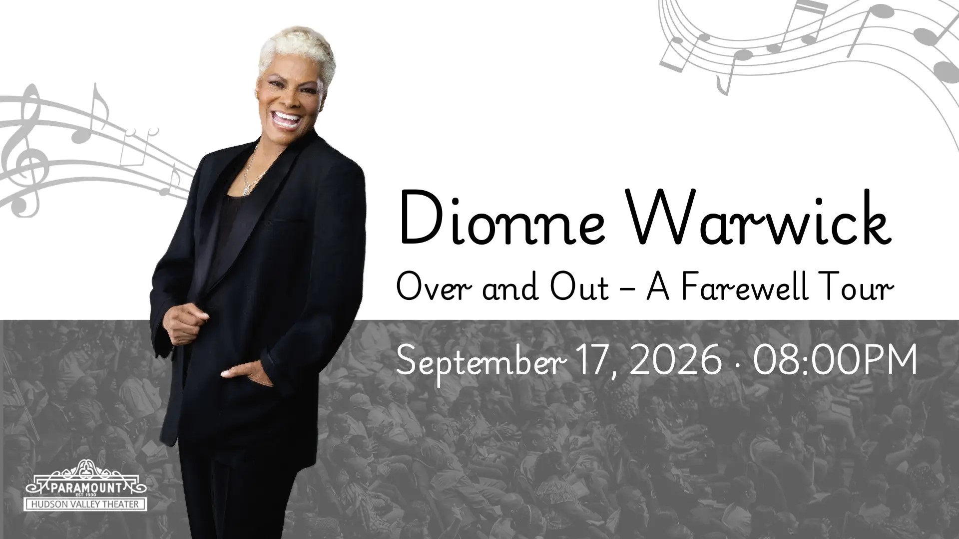 Dionne Warwick ‘Over and Out- Farewell Tour’