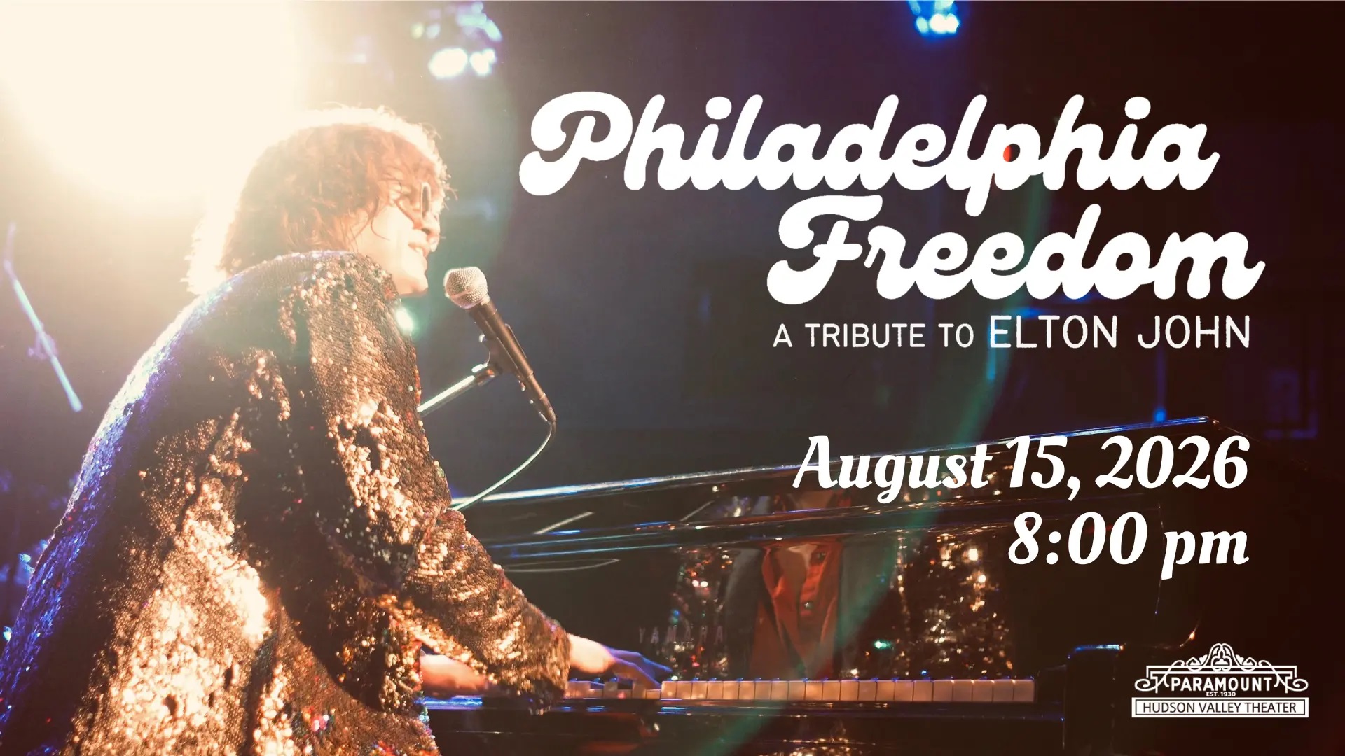 Elton John Tribute- Philadelphia Freedom
